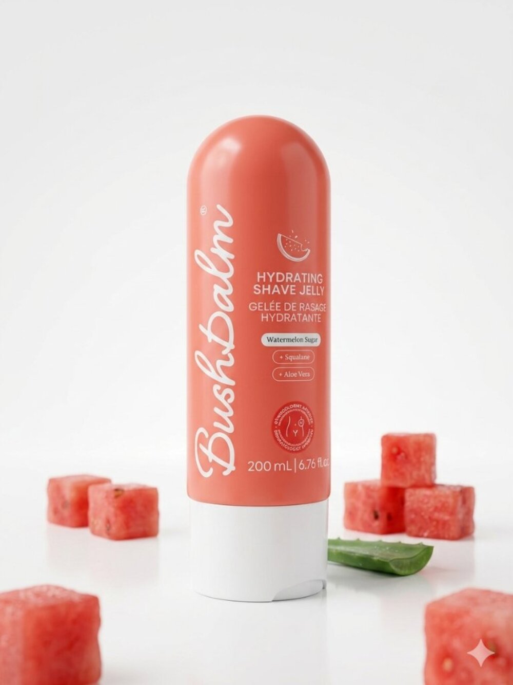 Bushbalm Hydrating Shave Jelly Scent Watermelon Sugar
